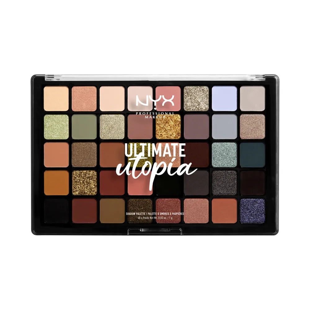 NYX NYX Ultimate Utopia Lidschattenpalette Herbst Edition Professional Makeup Make-up