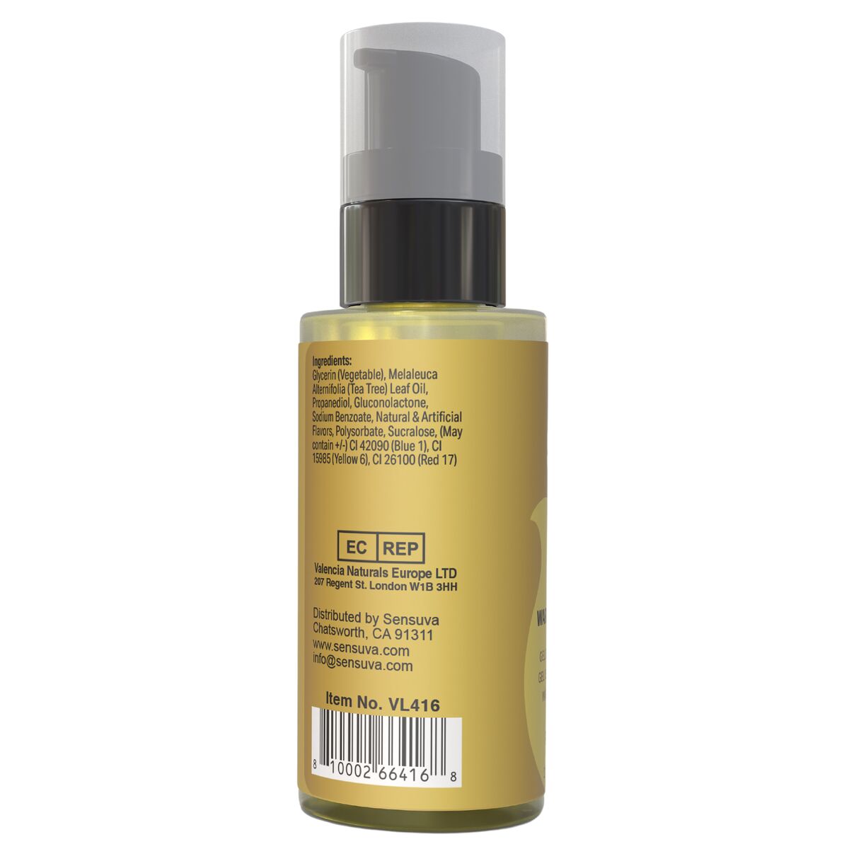 Erotisches Massageöl Sensuva Piña Colada 59 ml