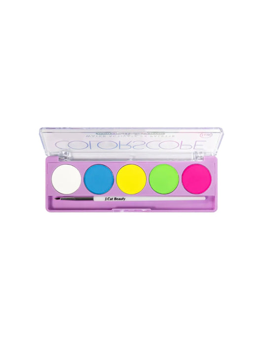 J.CAT BEAUTY J.CAT BEAUTY Colorscope Bright Lidschattenpalette Sombra Paleta Kosmetik