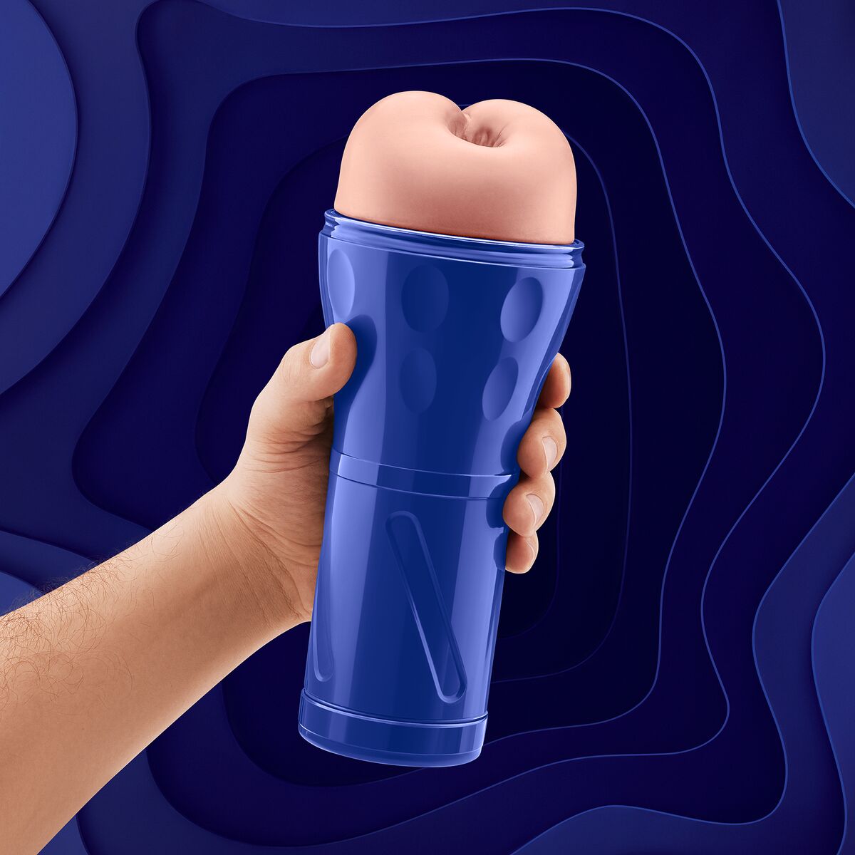 Belastbarer Jack Ass Masturbator Forto B-02 Fleisch