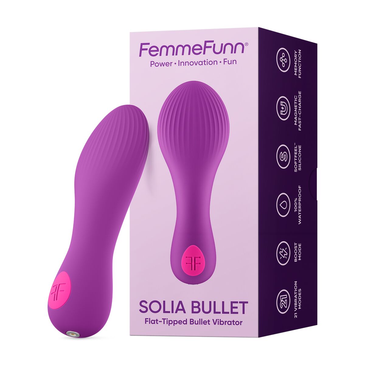 Kugelvibrator FemmeFunn Lila