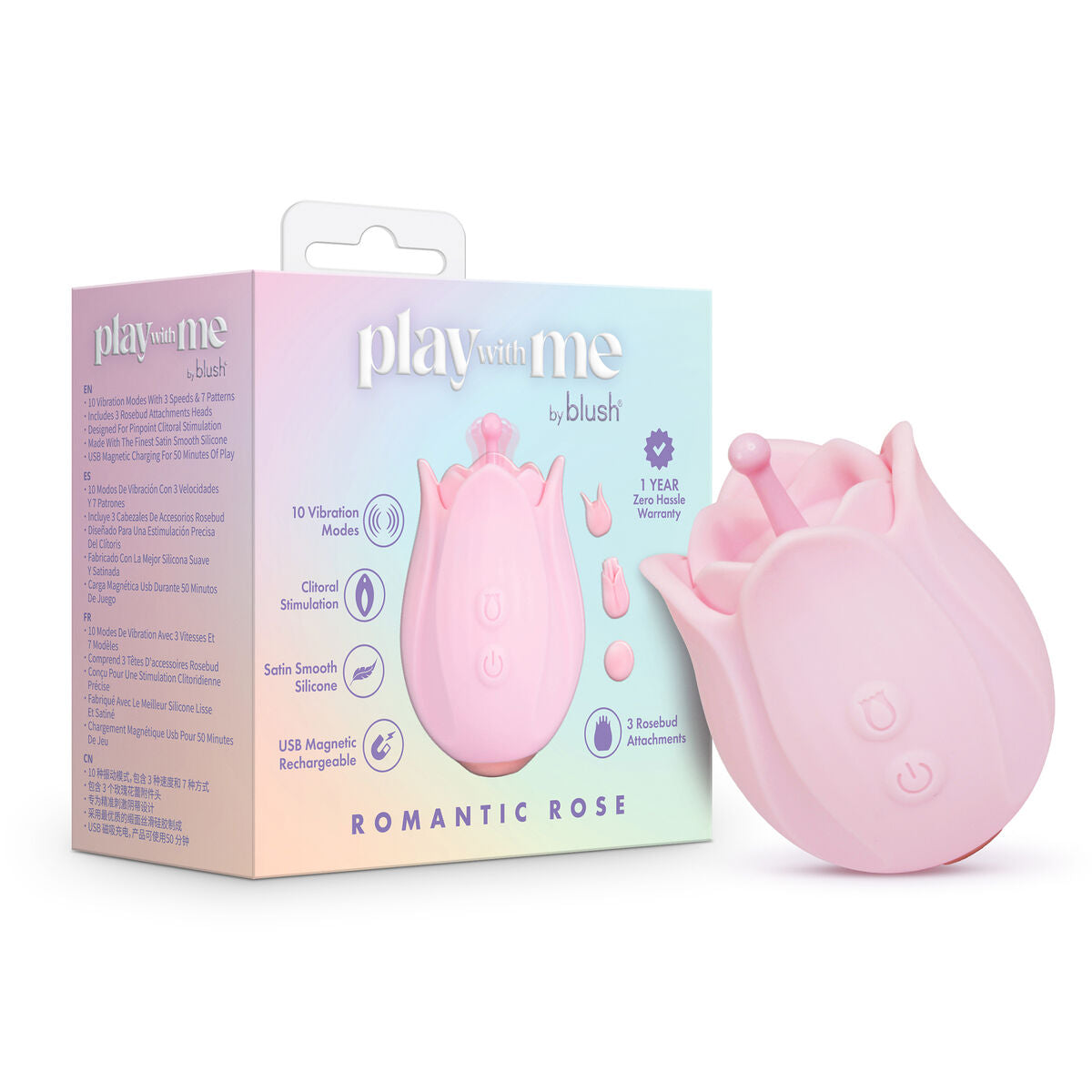 Massagevorrichtung Blush Play with me Rosa