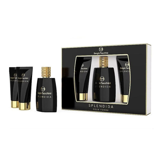 SERGIO TACCHINI Sergio Tacchini Splendida Pour Femme Set Eau de Parfum 100 ml Körperlotion 100 ml Parfüm
