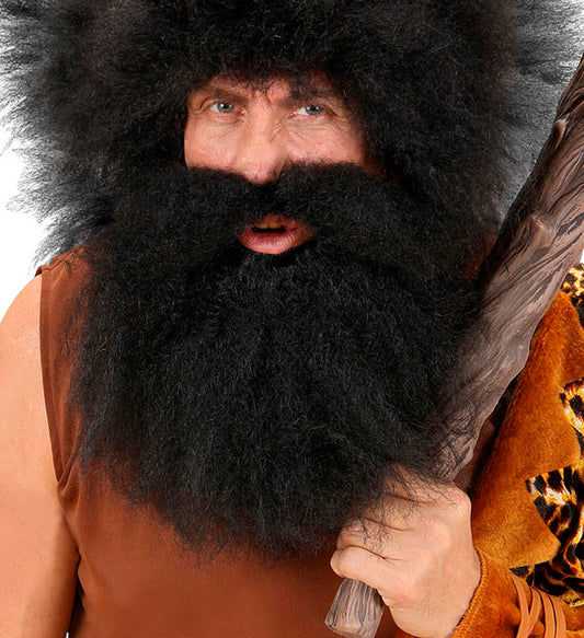 Schwarzer Bart und Schnurrbart als Fasnacht-Kostümzubehör