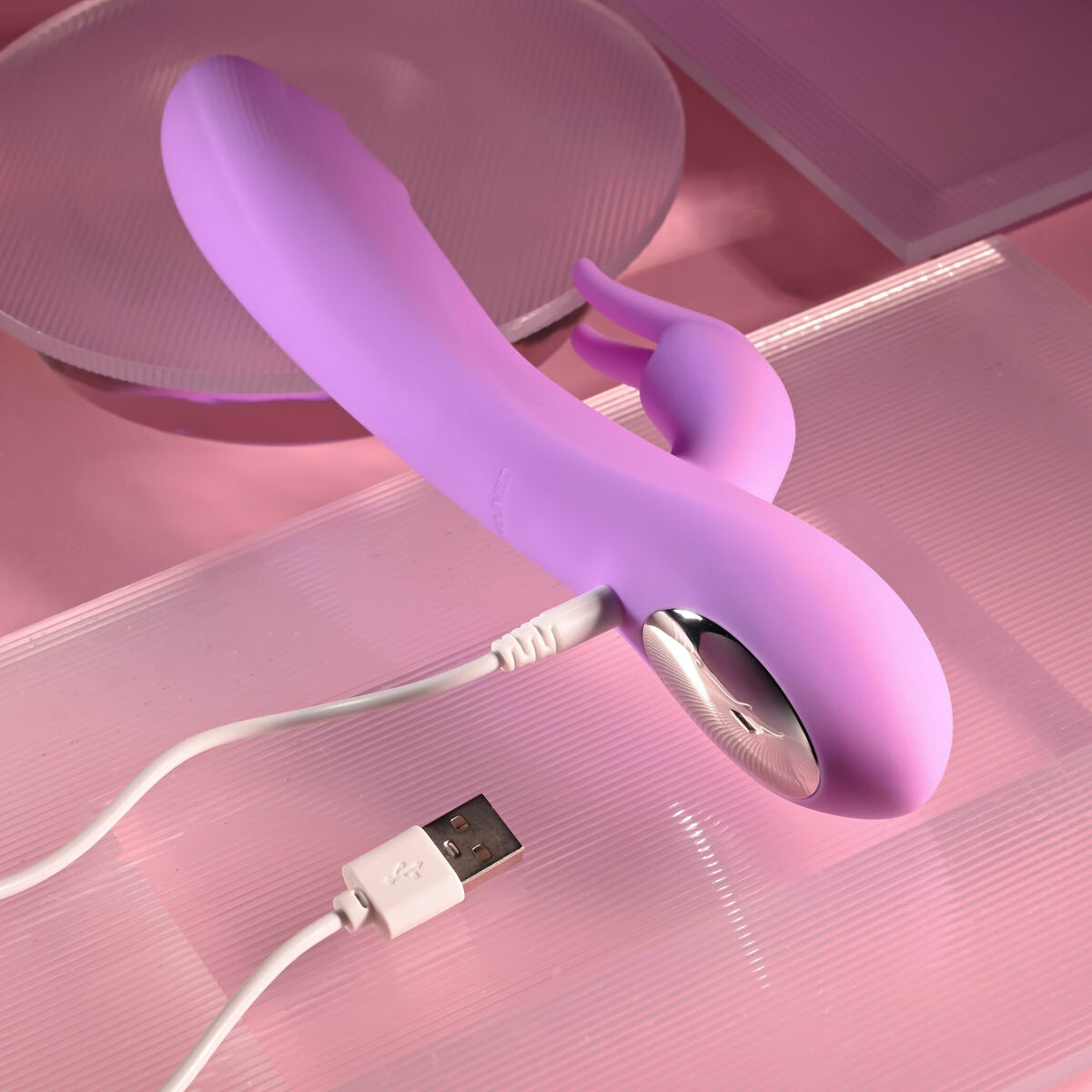 Dual Stimulationsvibrator Evolved Rosa