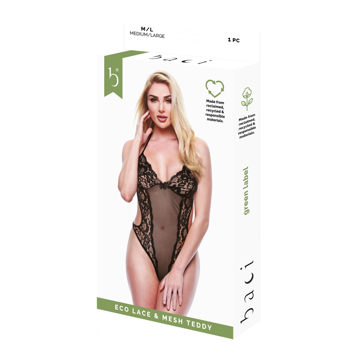 Body Baci Lingerie Schwarz S/M