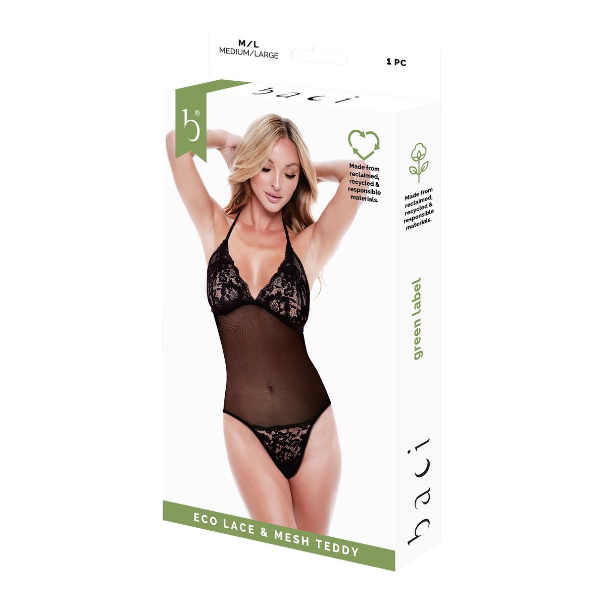 Body Baci Lingerie Schwarz S/M