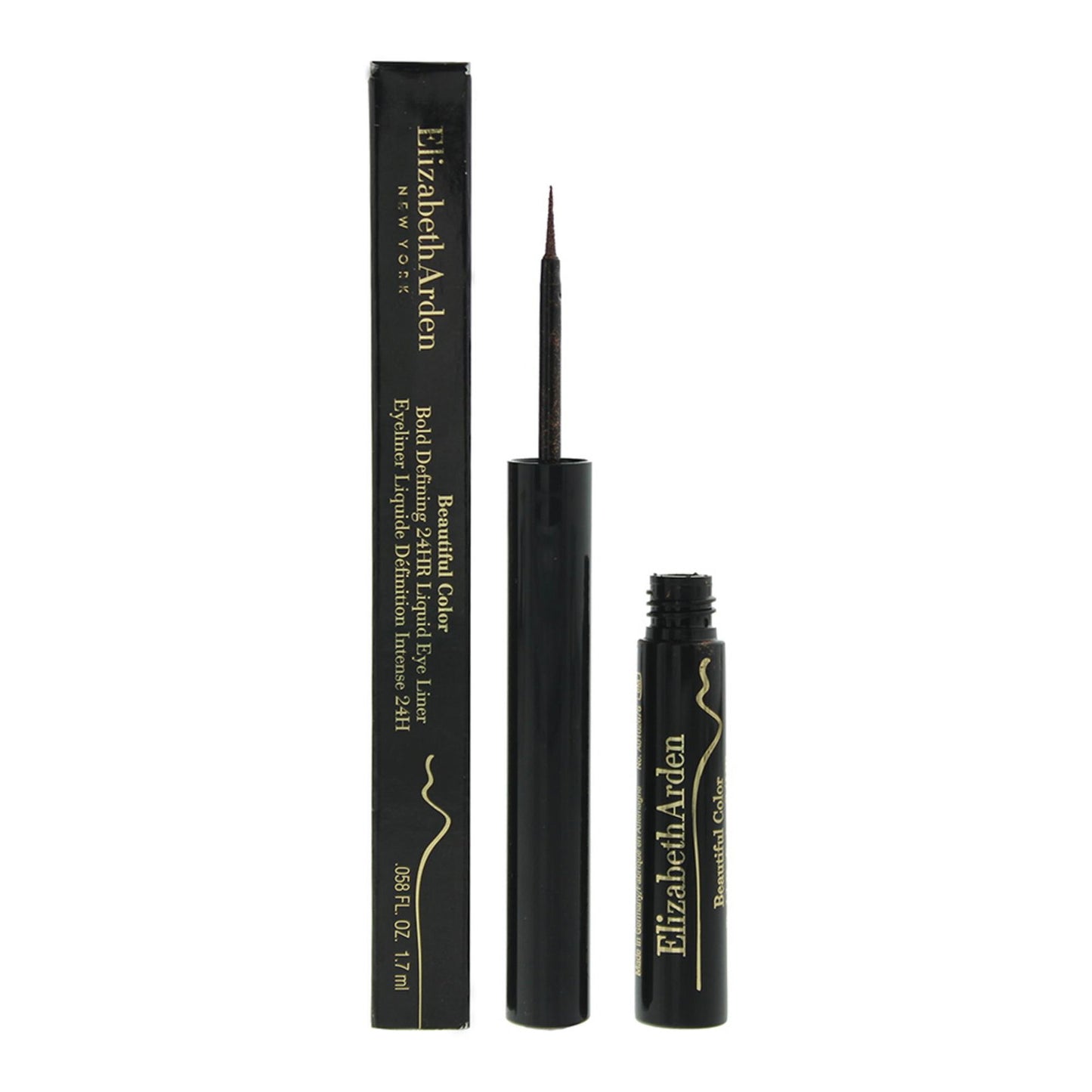Elizabeth Arden, Beautiful Color, Filzstift, Flüssiger Eyeliner, 02, Vergoldetes Braun, 1.7 ml