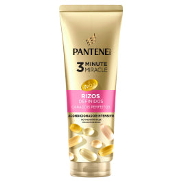 Pantene Miracle 3 Minute Rizos Definidos Acondicionador Intensivo 220 ml