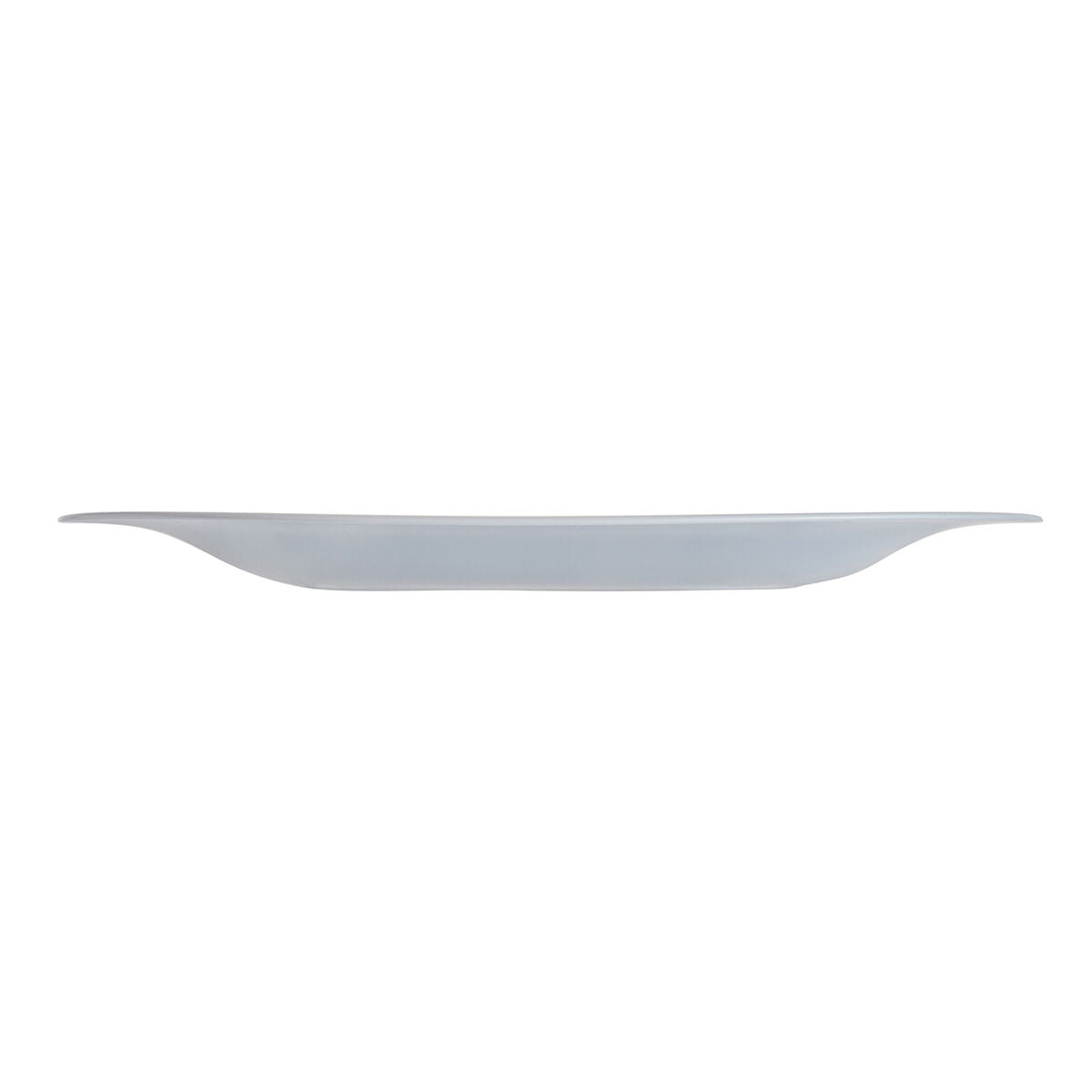 Luminarc Carine flacher Glasteller Granit Grau 27 cm – Detailansicht