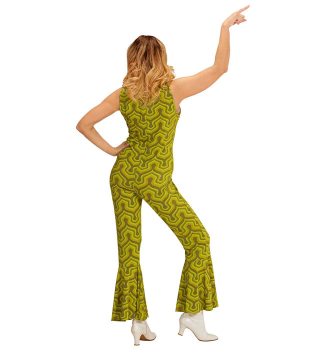 THE 70s GROOVY STYLE bunter Retro-Overall im 70er Jahre Design