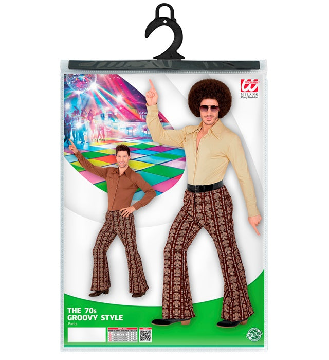 THE 70s GROOVY STYLE Old School Schlaghose im 70er Jahre Stil