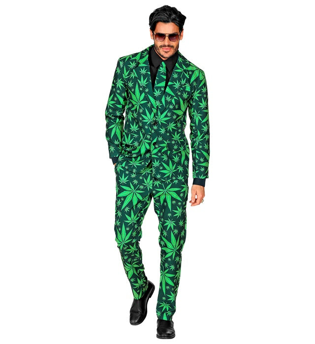 THE GANJA STYLE Kostüm mit Jackett, Hose und Krawatte für Fasnacht und Karneval