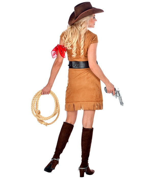 Cowgirl-Kleid in Western-Stil für Fasnacht und Karneval