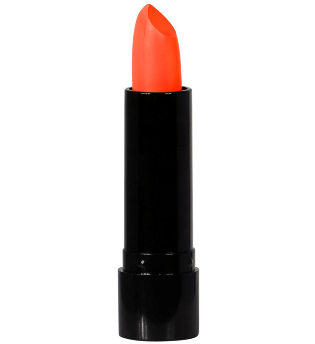 Neon oranger Lippenstift in 6 ml Verpackung für Fasnacht und Karneval