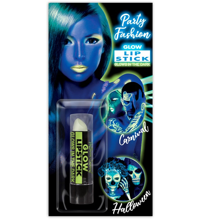 Glow in the Dark Lippenstift Leuchtend im Dunkeln für Fasnacht und Halloween