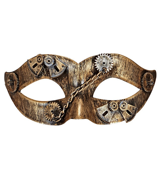 STEAMPUNK MASKE Bronze / Kupfer