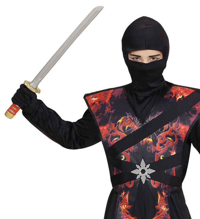 Japanisches Katana Ninjaschwert mit Scheide in drei Farben, 60 cm lang