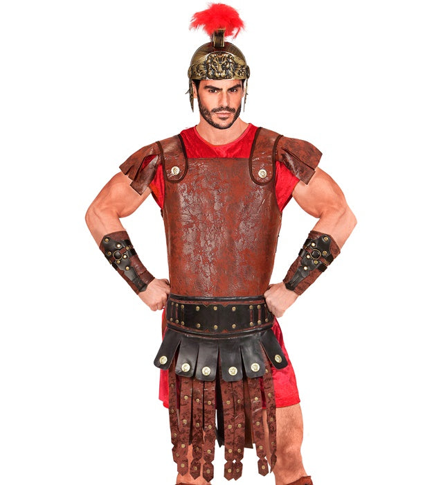 Gladiatoren Rock mit Gürtel in Lederoptik für Fasnacht Kostüm