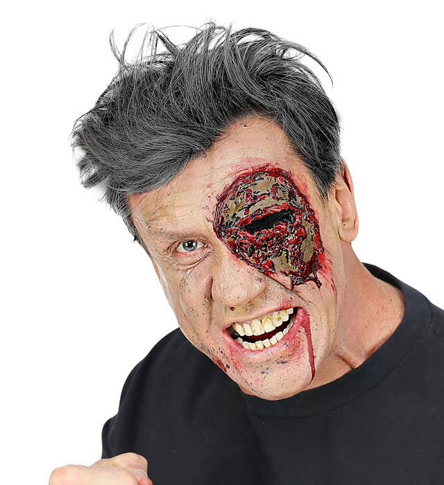 Zombie-Augen FX Latex Prothese mit flüssigem Latexkleber für Halloween