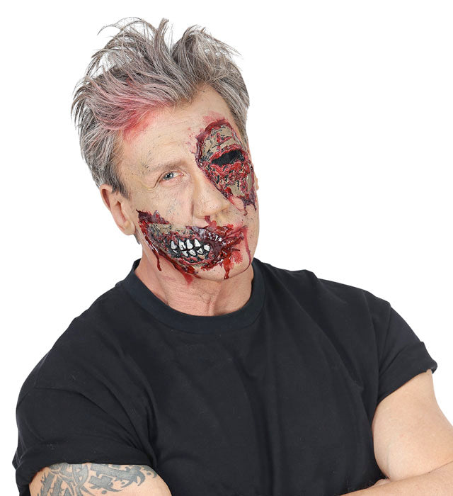 Zombie-Augen FX Latex Prothese mit flüssigem Latexkleber für Halloween
