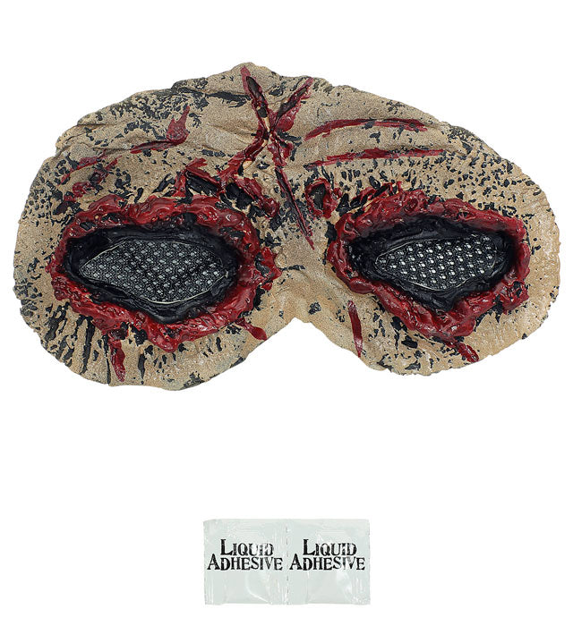Zombie-Augen Prothese aus FX Latex mit flüssigem Latexkleber für Halloween-Kostüm