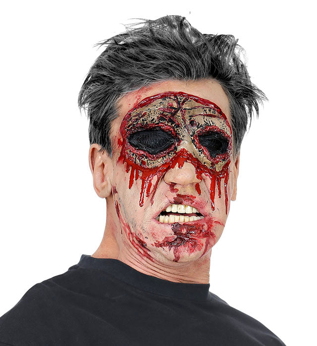 Zombie-Augen Prothese aus FX Latex mit flüssigem Latexkleber für Halloween-Kostüm