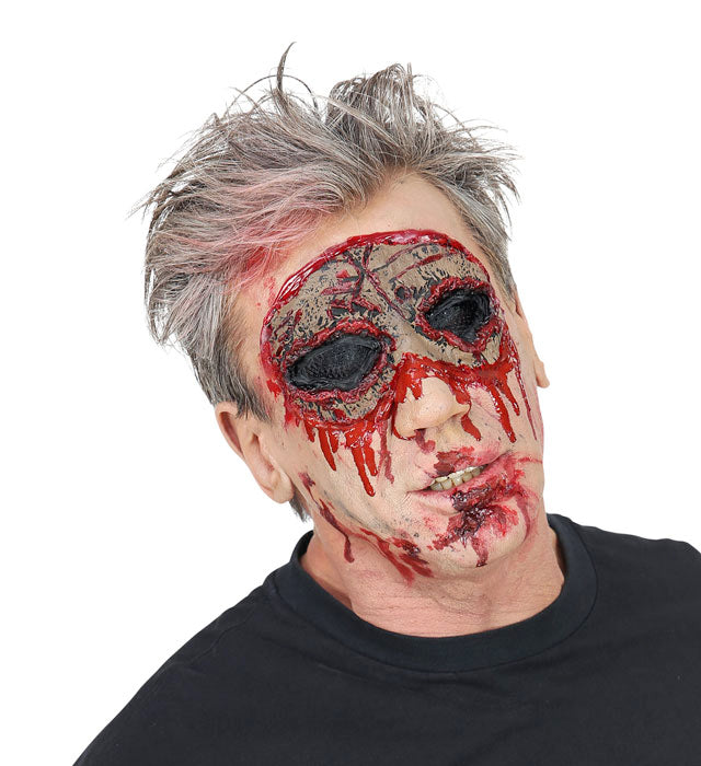 Zombie-Augen Prothese aus FX Latex mit flüssigem Latexkleber für Halloween-Kostüm