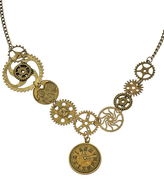STEAMPUNK KETTE Bronze / Kupfer