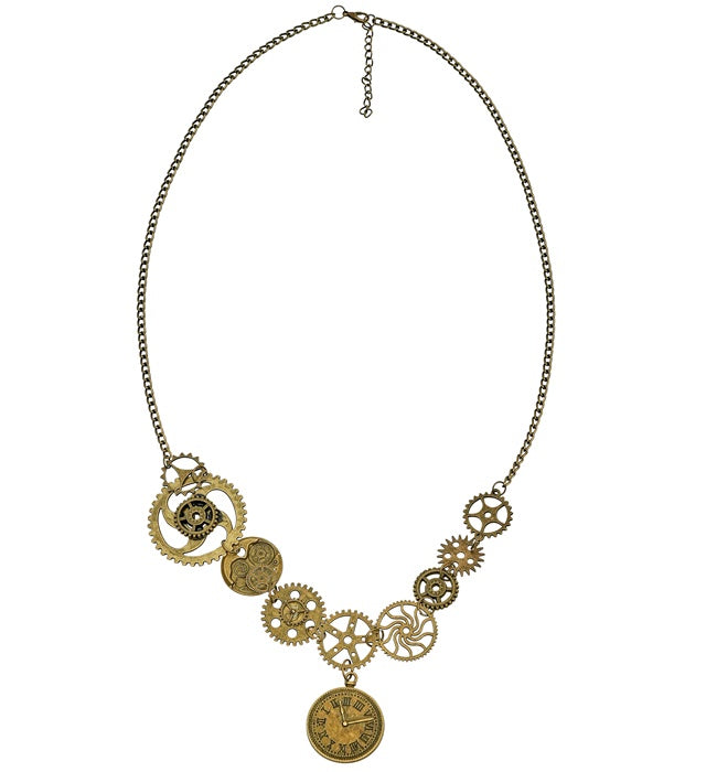 STEAMPUNK KETTE Bronze / Kupfer