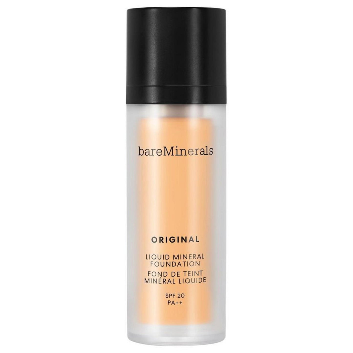 BareMinerals, Original Liquid Mineral, Leuchtend, Flüssige Grundierung, 08, Licht, SPF 20, 30 ml
