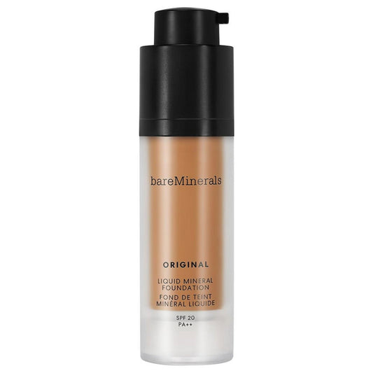 BareMinerals BareMinerals, Original Liquid Mineral, Leuchtend, Flüssige Grundierung, 24, Neutral dunkel, 20 SPF, 30 ml Regula