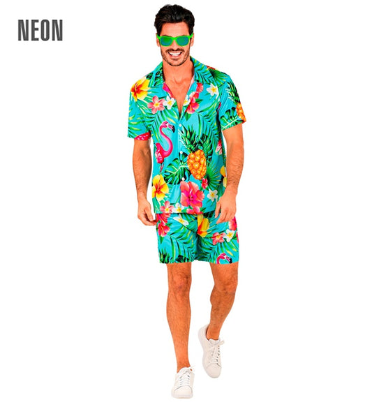 Summer Party Fashion Set mit Hemd und Shorts für Fasnacht und Sommerpartys
