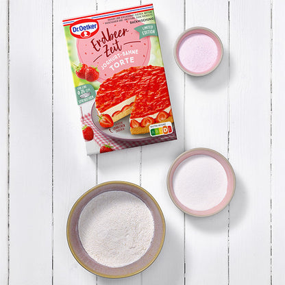 Dr Oetker Backmischung Erdbeer Zeit Joghurt-Sahne-Torte – Ansicht 7