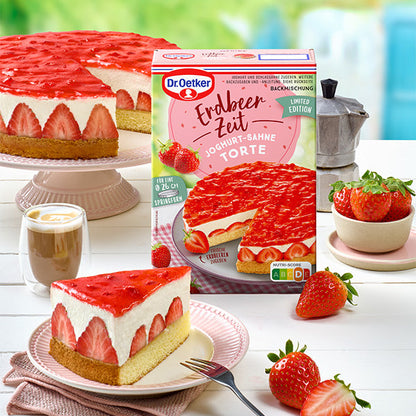 Dr Oetker Backmischung Erdbeer Zeit Joghurt-Sahne-Torte – Ansicht 8
