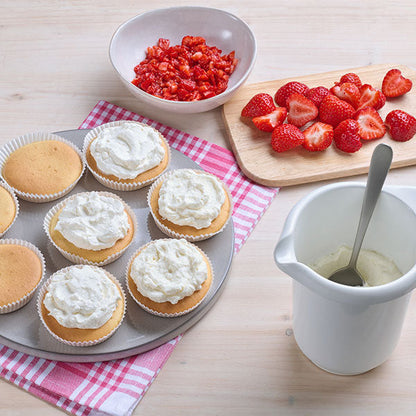 Dr Oetker Backmischung Erdbeer Zeit Törtchen – Rückansicht