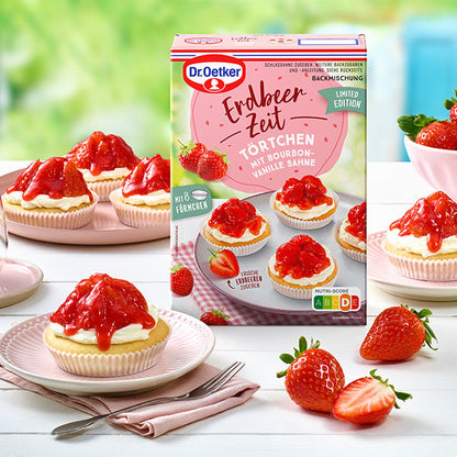 Dr Oetker Backmischung Erdbeer Zeit Törtchen – Ansicht 7