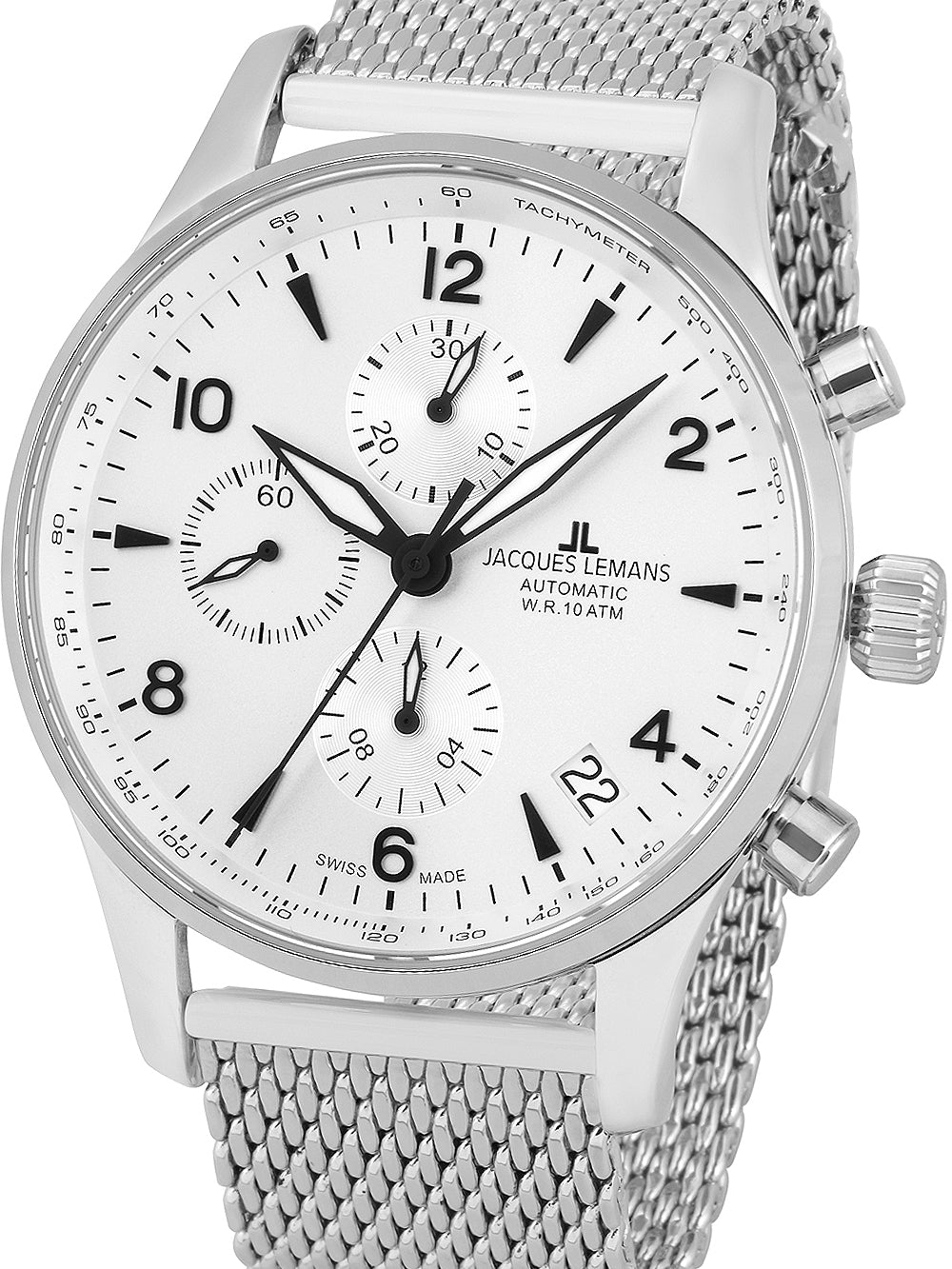 JACQUES LEMANS 1-1935B Armbanduhr – Produktansicht
