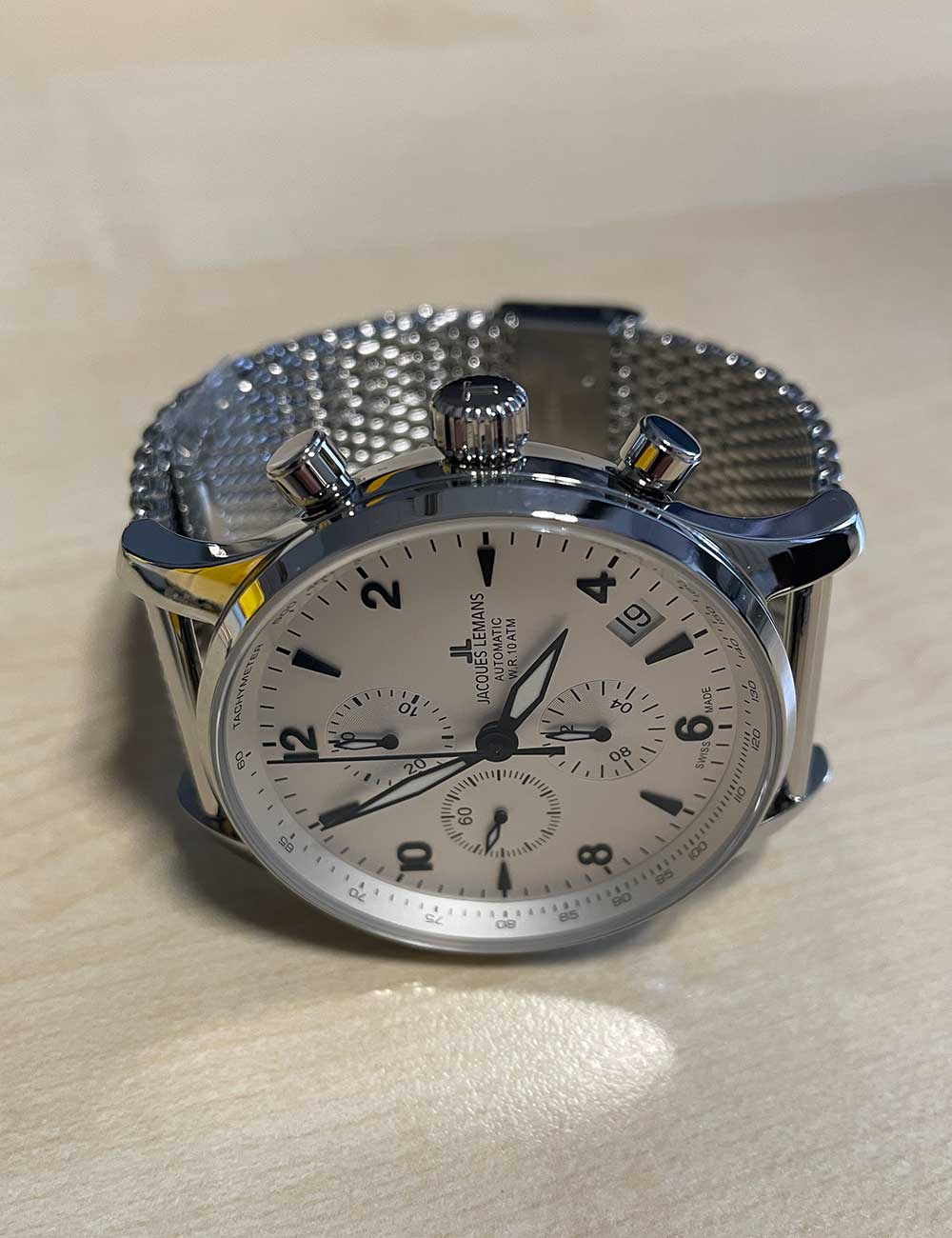 JACQUES LEMANS Mod. 1-1935E Armbanduhr – Detailansicht