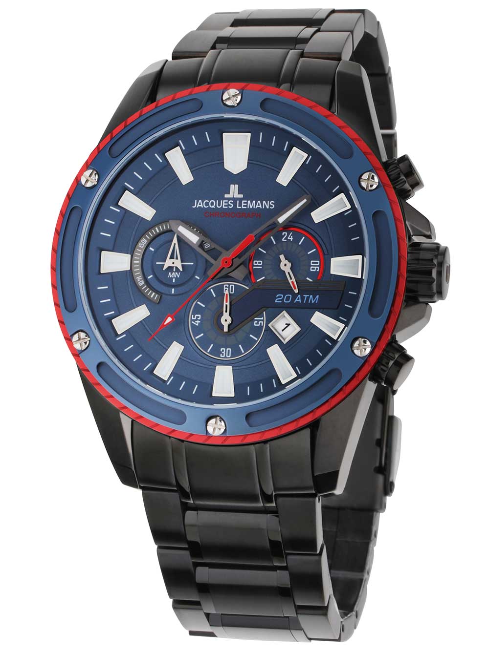 JACQUES LEMANS Mod. 1-2141G Uhr – Detailansicht