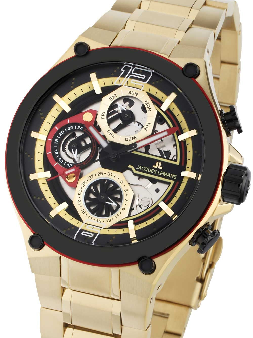 JACQUES LEMANS Uhr Modell 1-2150H – Produktansicht