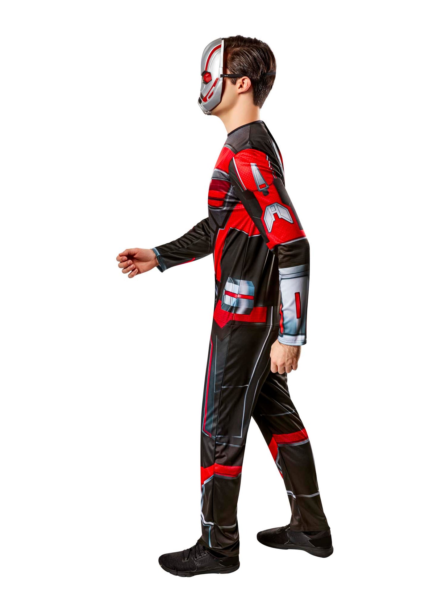 Rubies Ant-Man Quantumania Kostüm für Herren mit Overall und Maske – Detailansicht