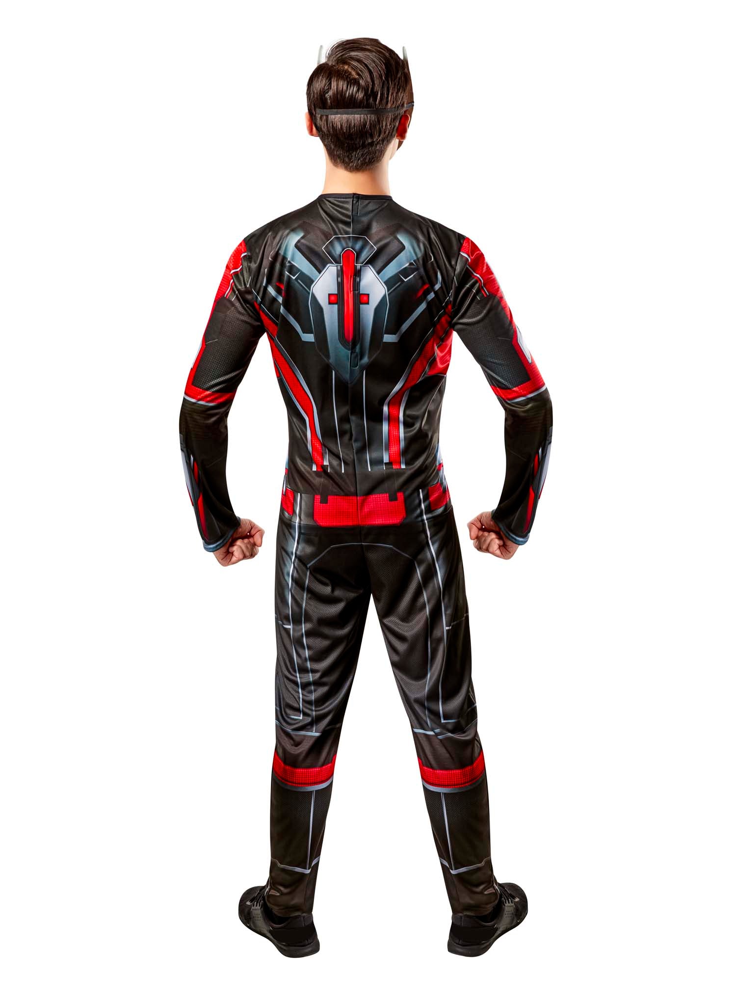 Rubies Ant-Man Quantumania Kostüm für Herren mit Overall und Maske – Seitenansicht