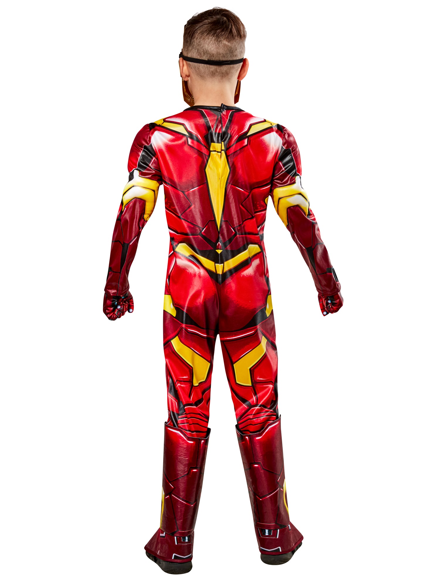 Rubies Iron Man Premium Kinderkostüm mit Overall und Maske – Detailansicht