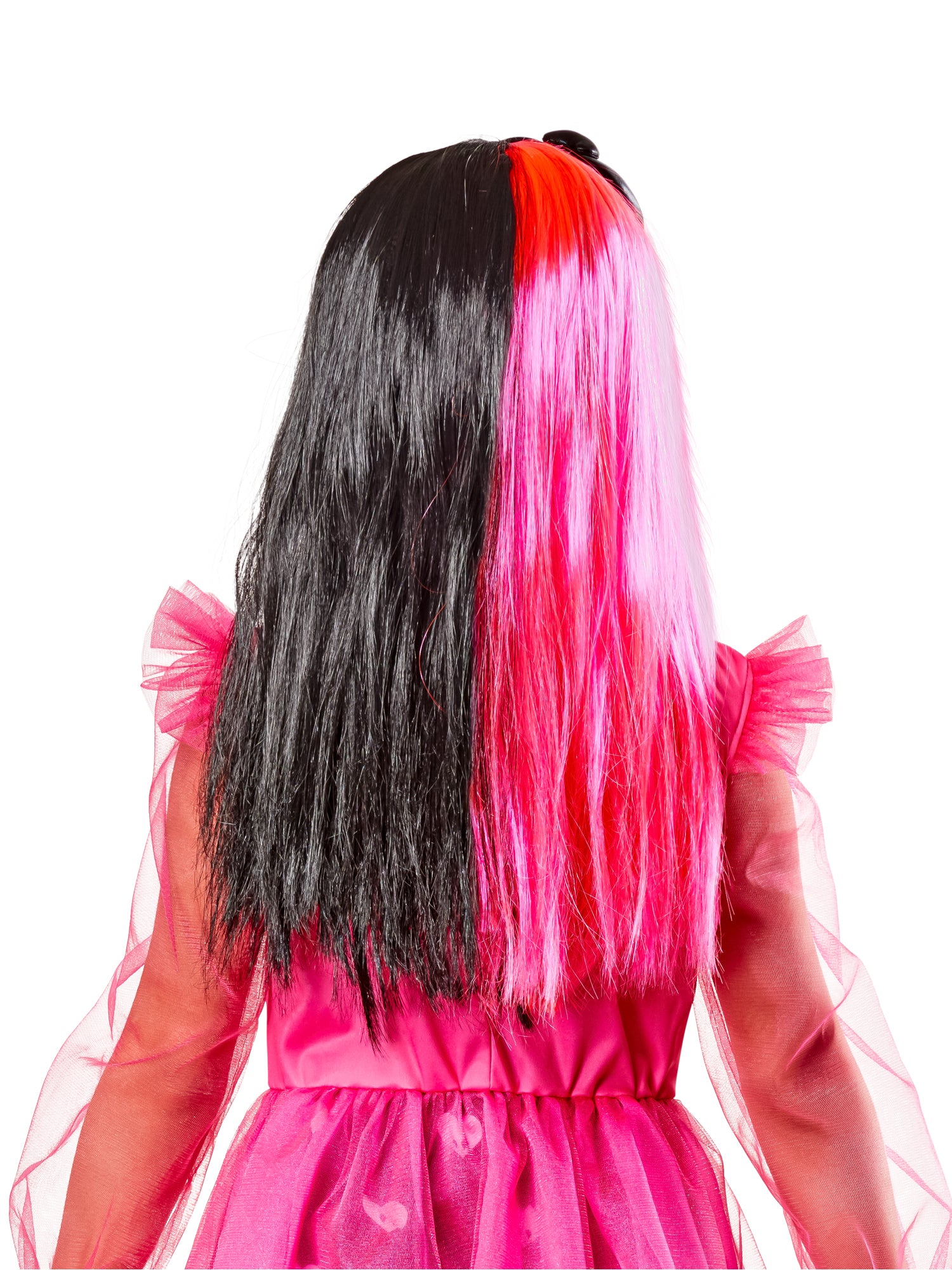 Rubies Draculaura Perücke für Mädchen im Monster-High-Stil – Detailansicht