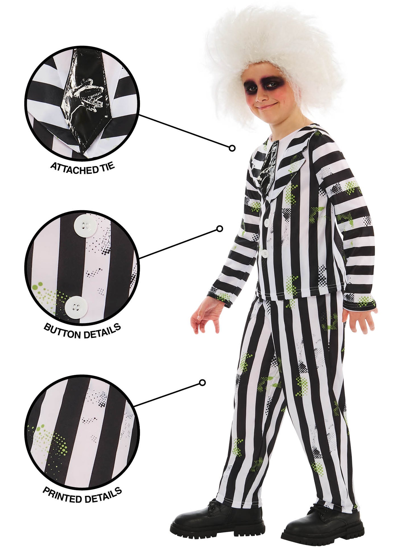 Rubies Beetlejuice Kinderkostüm für Jungen