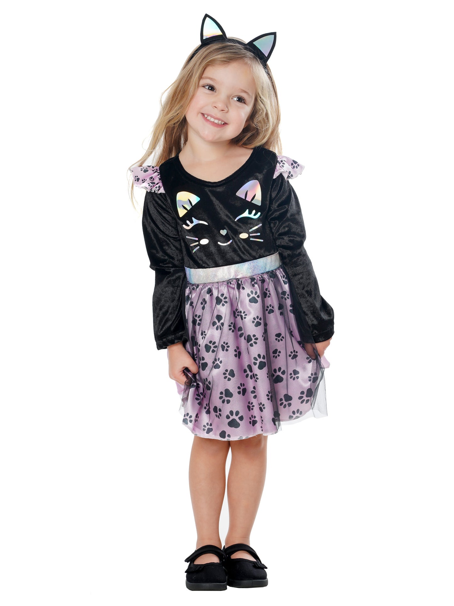 Rubies Cat Kinderkostüm mit Tutu-Kleid und Haarreif – Produktansicht