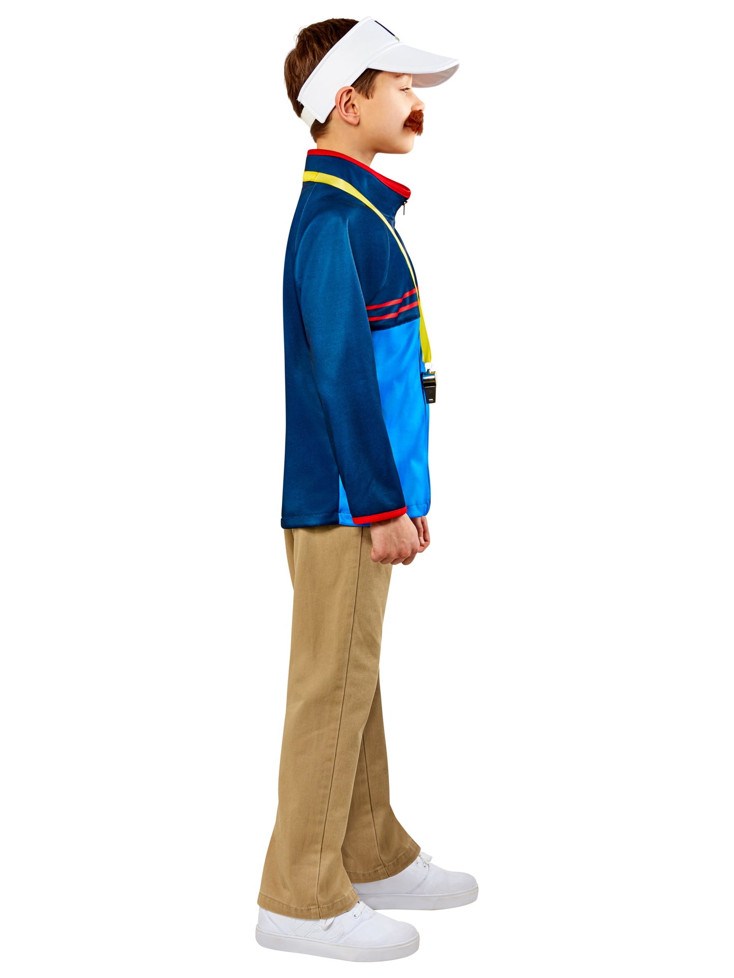 Rubies Ted Lasso Kinderkostüm für Jungen mit Jacke und Zubehör – Rückansicht