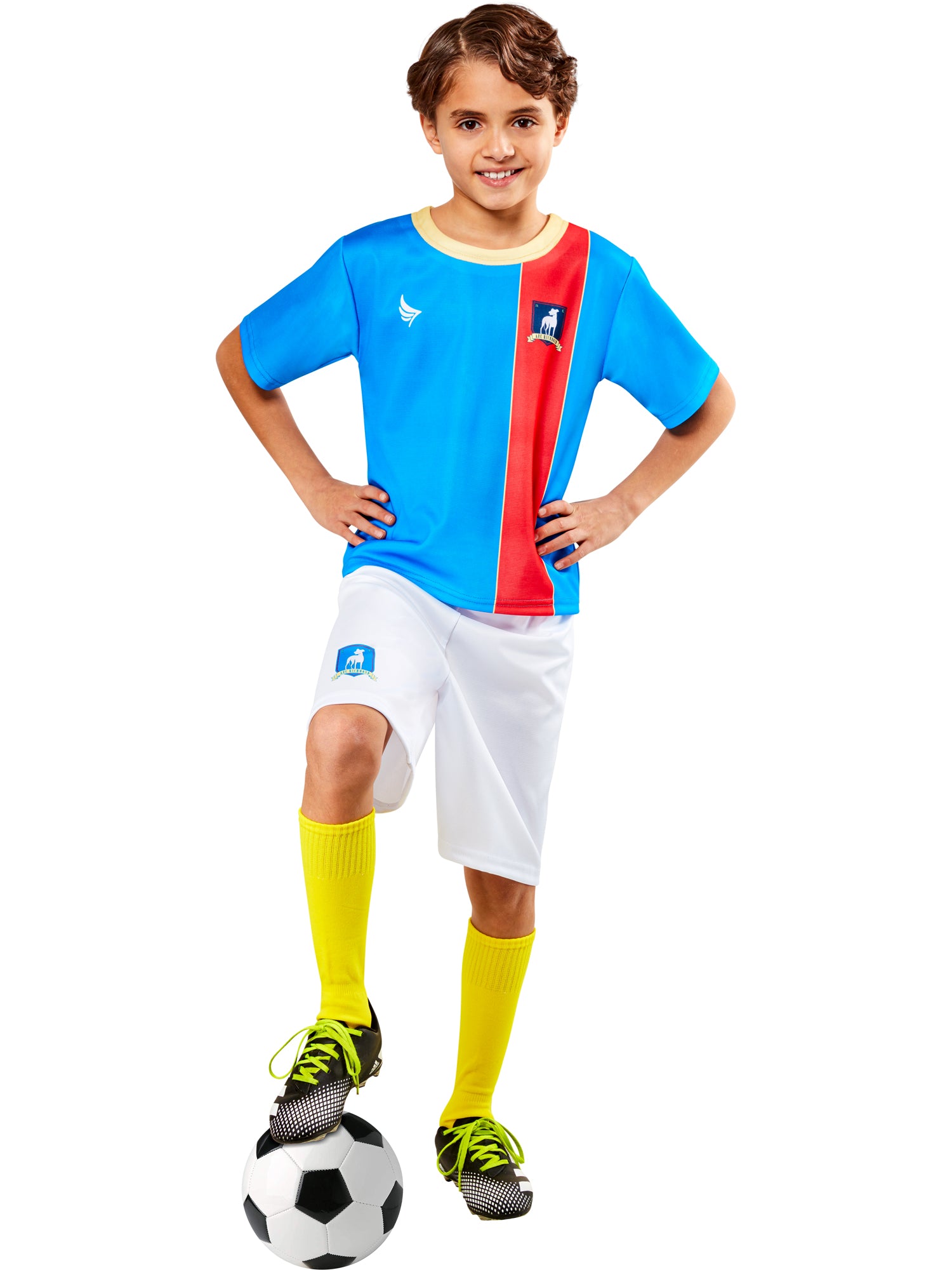 Rubies Ted Lasso AFC Richmond Fussballuniform Kinderkostüm – Produktansicht