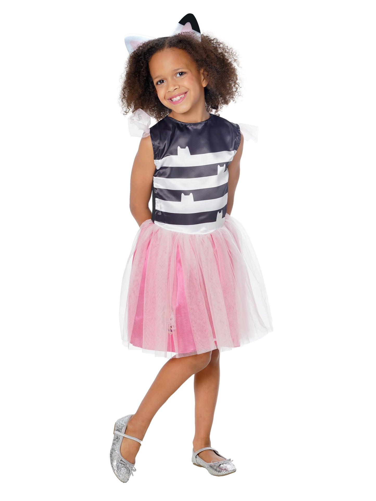 Rubies Gabby Kinderkostüm mit Tutu-Kleid und Haarreif – Gabby's Dollhouse – Produktansicht